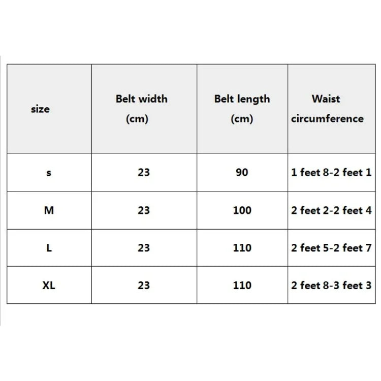 حزام طبي للخصر مع دعم صفيحة فولاذية دافئ وقابل للتنفس، S، M، L، XL، XXL