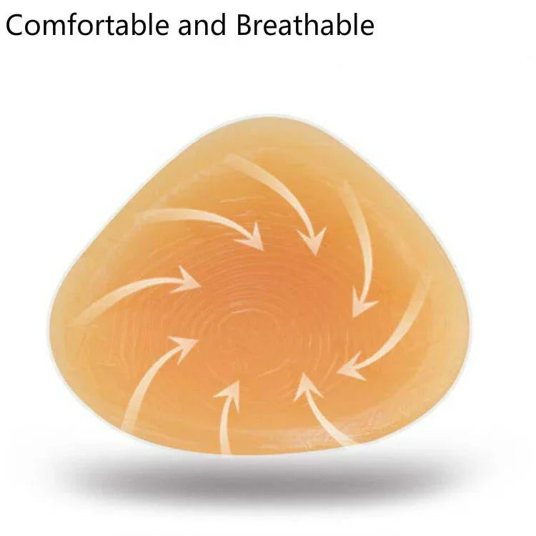 Triangular Concave Bottom Silicone Prosthesis Breast Postoperative Compensatory Breast, 150g, 200g, 250g, 300g, 350g, 400g, 450g, 500g, 600g