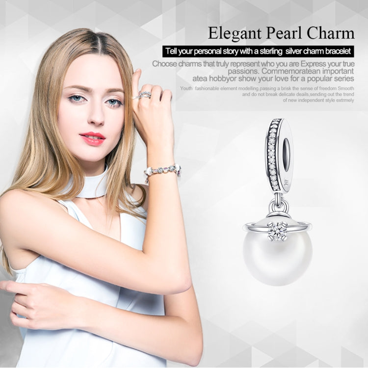 إكسسوارات سوار أنيق من خرز لؤلؤ فضة استرلينية S925، SCC137