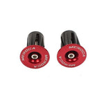1pair MEROCA Mountain Bike Expansion Lock Bar Plug Road Bike Bicycle Bar Plug End Cover, Black, Red, Blue, Green, Purple, Gold, Titanium, Electroplating Colorful