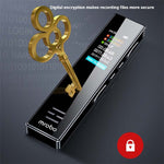 مسجل صوت احترافي MROBO A10 مع تقليل الضوضاء، مشغل MP3 بشاشة ملونة للطلاب، 8GB، 16GB