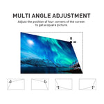 جهاز عرض ذكي صغير P11 بدقة 854x480 DLP مع تحكم عن بعد بالأشعة تحت الحمراء، أندرويد 9.0، 2GB+16GB، يدعم واي فاي 2.4G/5G، بلوتوث، بطاقة TF