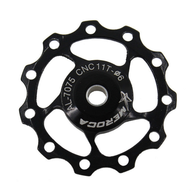 MEROCA Metal Bearings Mountain Bike Road Bike Rear Derailleur Guide Wheel 11T/13T Guide Wheel, 11T Black, 13T Black, 11T Red, 13T Red, 11T Blue, 13T Blue, 11T Purple, 13T Purple, 11T Silver, 13T Silver, 11T Electroplating Colorful                      ...