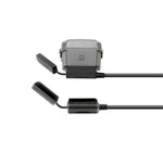 YX لشاحن DJI MAVIC 2 من سبائك الألمنيوم مع مفتاح، قابس أمريكي