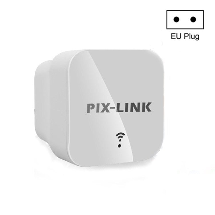مكرر تعزيز إشارة WIFI PIXLINK WR12 بسرعة 300 ميجابت في الثانية، قابس الاتحاد الأوروبي، قابس المملكة المتحدة، قابس الولايات المتحدة، قابس أستراليا