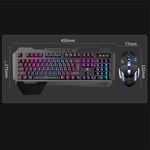 مجموعة لوحة مفاتيح وماوس ألعاب قابلة لإعادة الشحن K680 RGB
