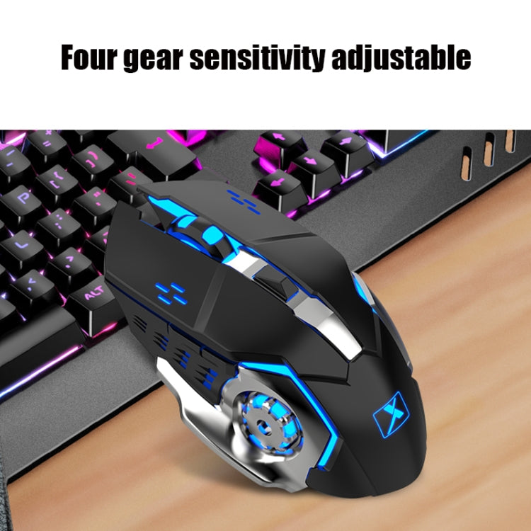 مجموعة لوحة مفاتيح وماوس ألعاب قابلة لإعادة الشحن K680 RGB