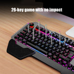 مجموعة لوحة مفاتيح وماوس ألعاب قابلة لإعادة الشحن K680 RGB