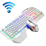مجموعة لوحة مفاتيح وماوس ألعاب قابلة لإعادة الشحن K680 RGB