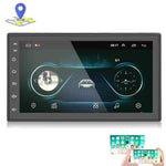 Car 7 inch Universal Android Navigation MP5 Player GPS Bluetooth Car Navigation All-in-one, Standard +4 Lights Camera, Standard +8 Lights Camera