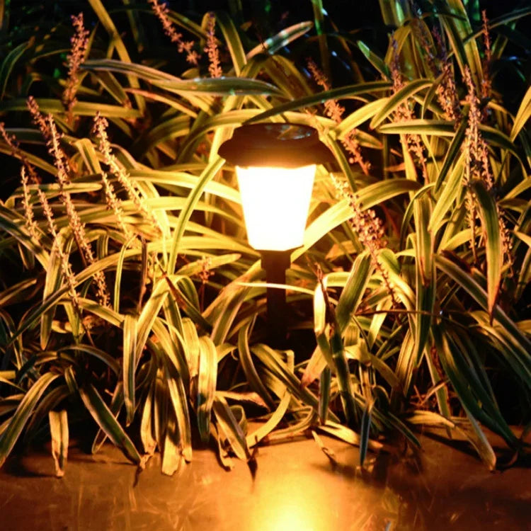 مصباح منظر طبيعي ديناميكي بنيران شمسية، ضوء خارجي للحديقة والعشب LED