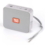 مكبر صوت صغير محمول بلوتوث ملون T&G TG166، وردي، أزرق، بني، أصفر، أسود، أحمر، فضي رمادي، برتقالي، أخضر، أزرق فاتح