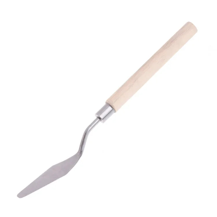 2Pcs Stainless Steel Palette Knife Spatula Scraper for Mixing Art Oil Painting, 2 PCS