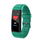ساعة ذكية ID115 بشاشة OLED بمقاس 0.96 بوصة مع عداد خطوات وسوار رياضي لتعقب اللياقة، ID115 أسود، ID115 أحمر، ID115 أخضر، ID115 بنفسجي، ID115 أزرق