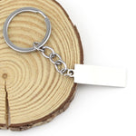 Fashion Keyring Gifts Engraved Drive Safe I Need You Here With Me Keychain Couples Boyfriend Girlfriend Jewelry Key Chain, Fashion Keyring