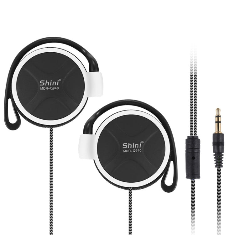 سماعة أذن شيني Q940 بمشبك أذن بيس فائق 3.5 مم للاعب MP3 والكمبيوتر والهاتف المحمول