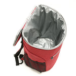 Outdoor Picnic Insulation Backpack Oxford Cloth waterproof Backpack, Backpack(Gray)