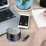 مكبر صوت بلوتوث لاسلكي محمول LENRUE ستيريو مع مكبرات LED وميكروفون مدمج ومضخم صوت MP3 صغير، TBD049445801A، TBD049445801B، TBD049445801C، TBD049445801D