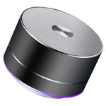 مكبر صوت بلوتوث لاسلكي محمول LENRUE ستيريو مع مكبرات LED وميكروفون مدمج ومضخم صوت MP3 صغير، TBD049445801A، TBD049445801B، TBD049445801C، TBD049445801D