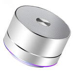مكبر صوت بلوتوث لاسلكي محمول LENRUE ستيريو مع مكبرات LED وميكروفون مدمج ومضخم صوت MP3 صغير، TBD049445801A، TBD049445801B، TBD049445801C، TBD049445801D