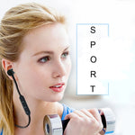 سماعات أذن بلوتوث لاسلكية MoreBlue S07 معدنية بمغناطيس ستيريو بيس سماعات رأس رياضية بدون أسلاك مع ميكروفون