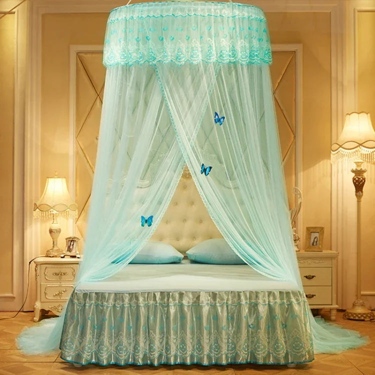 Dome Suspended Floor Mosquito Net, 1 Meter in Diameter