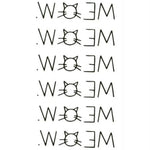 10 PCS Classic Black  Waterproof Temporary Tattoo Sticker