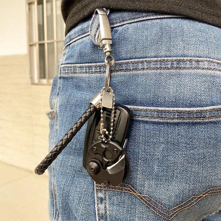 سكين صغير قابل للطي محمول، شفرة صغيرة، أداة بقاء عسكرية خارجية، سلسلة مفاتيح متعددة الوظائف للدفاع الذاتي