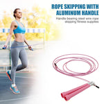 Steel Wire Skipping Skip Adjustable Fitness Jump Rope，Length: 3m, Steel Wire Jump Rope (Megenta), Steel Wire Jump Rope (Black), Steel Wire Jump Rope (Blue), Steel Wire Jump Rope (Grey), Steel Wire Jump Rope (Green), Steel Wire Jump Rope (Orange)       ...