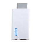 محول محول بلاي آند بلاي خالي من المتاعب من Wii إلى HDMI 1080p محول محول Wii2hdmi صندوق صوت 3.5 مم Wii-link، إلى محول HDMI 1080p