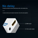 محول محول بلاي آند بلاي خالي من المتاعب من Wii إلى HDMI 1080p محول محول Wii2hdmi صندوق صوت 3.5 مم Wii-link، إلى محول HDMI 1080p