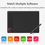 لوح رقمي Tianmin G30 Magic Circle يمكن توصيله بالهاتف، لوحة رسم يدوية للرسم والتلوين
