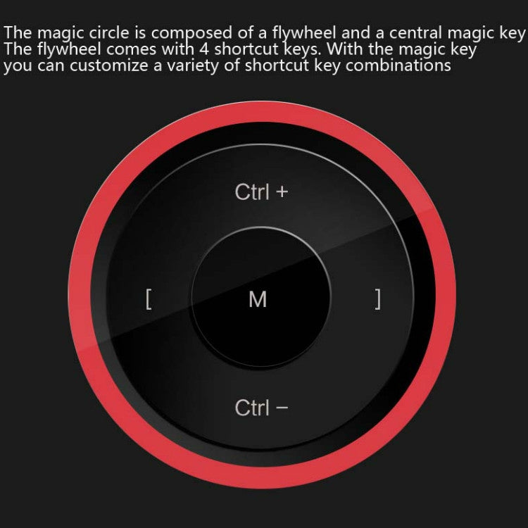 لوح رقمي Tianmin G30 Magic Circle يمكن توصيله بالهاتف، لوحة رسم يدوية للرسم والتلوين