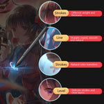 لوح رقمي Tianmin G30 Magic Circle يمكن توصيله بالهاتف، لوحة رسم يدوية للرسم والتلوين