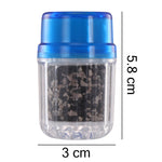 2 PCS Household Tap Water Purifier Kitchen Faucet Filter Activated Carbon Three-layer Water Filter, Faucet Filter