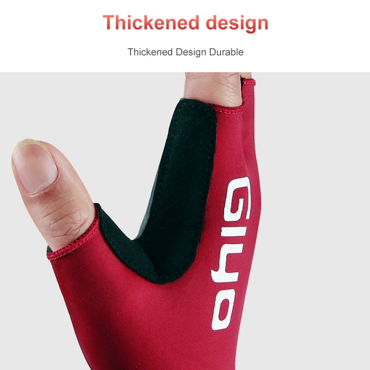 قفازات GIYO الخارجية نصف الأصابع لركوب الدراجات على الطرق الجبلية، S, M, L, XL, XXL