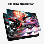 موسع شاشة كمبيوتر محمول ZGYNK TPZ1303 Type-c، قابس أمريكي، مقاسات ودقة مختلفة: 11.6 بوصة 1920x1080، 13.3 بوصة 1920x1080، 13.3 بوصة 2560x1400، 14.1 بوصة 2560x1400، 15.6 بوصة 1920x1080، 15.6 بوصة 3840x2160