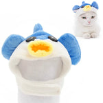 غطاء رأس ناعم للقطط، قبعة متقاطعة للقطط والكلاب، XS, S, M, L