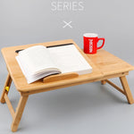 مكتب لابتوب قابل للطي مع فتحة بطاقة ونوع رفع مكتب كمبيوتر كسول، صغير (50 سم) مع درج، متوسط (54 سم) مع درج، كبير (72 سم) مع درج