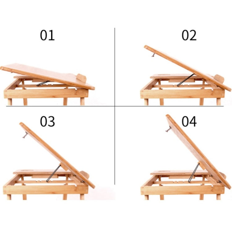 مكتب لابتوب قابل للطي مع فتحة بطاقة ونوع رفع مكتب كمبيوتر كسول، صغير (50 سم) مع درج، متوسط (54 سم) مع درج، كبير (72 سم) مع درج