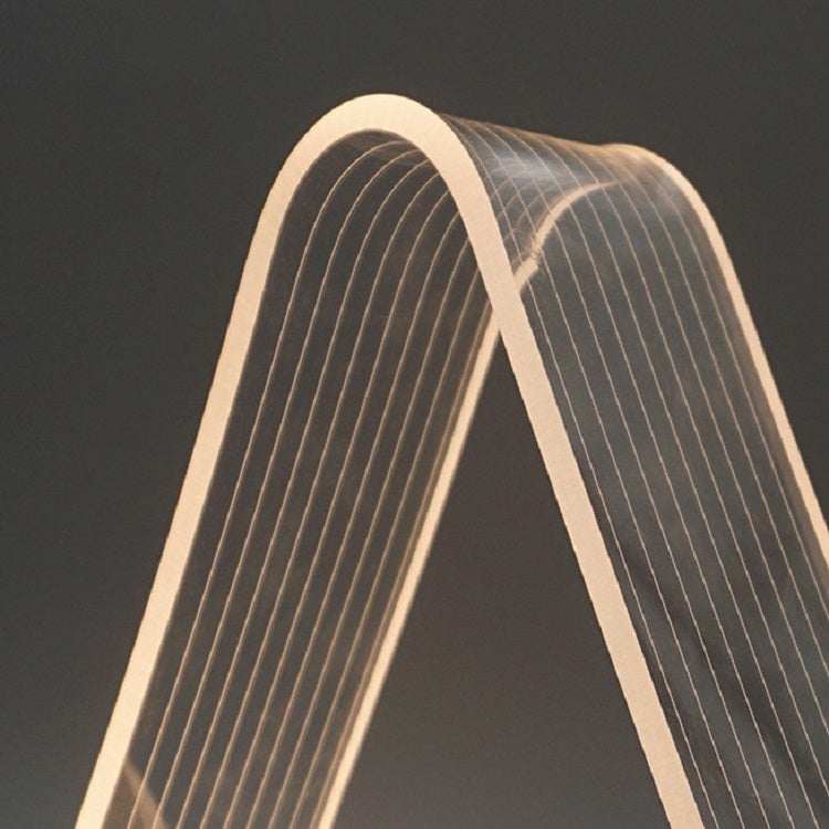 مصباح مكتب بسيط LED مع ضوء ليلي أكريليك يعمل عبر USB