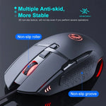 فأرة ألعاب USB سلكية مضيئة iMICE T91 بعدد 8 مفاتيح ودقة 7200 DPI، طول الكابل: 1.8 متر
