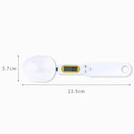 ABS Electronic Measuring Spoon Spoon Weighing Measuring Tool, Specification: 500g/0.1g, 500g/0.1g ABS White, 500g/0.1g ABS Black