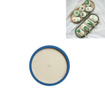 Desktop Shallow Storage Tray Sundries Tray Jewelry Display Tray, , Oval (Warm Brown), , Triangle (Warm Brown), , Round (Warm Brown), , Oval (Dark Green), , Triangle (Dark Green), , Round (Dark Green), , Oval (Green Lotus), , Triangle (Green Lotus)