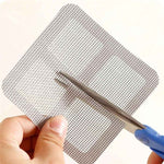 6pcs / Pack Anti-Insect Fly Bug Door Mosquito Screen Net Repair Tape Patch Adhesive Tape, 9 PCS