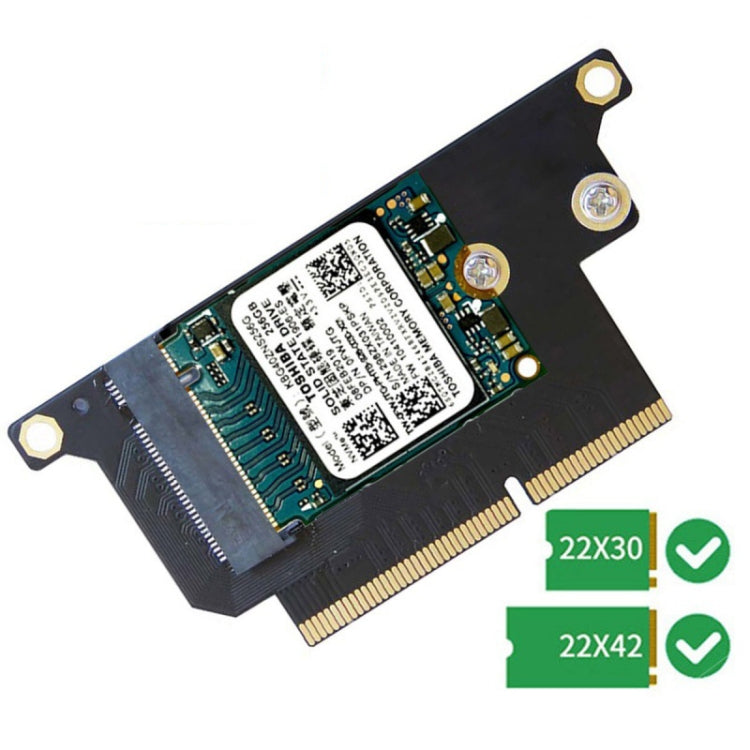 2 قطعة بطاقة محول NVMe M.2 NGFF SSD لماك بوك برو 13.3 بوصة A1708 (2016 - 2017)