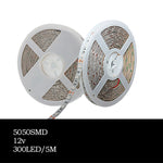 شريط أضواء LED 5م 300 LED SMD 5050 طيف كامل Fitolampy أضواء نمو لبيت زجاجي زراعة مائية، مقاوم للماء