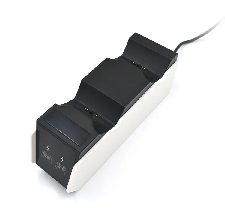 شاحن مزدوج لمقبض الألعاب iPega SND-462 مع اتصال للمقبض لجهاز PS5، SND-462 (قابس أمريكي)، SND-462 (قابس أوروبي)