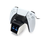 شاحن مزدوج لمقبض الألعاب iPega SND-462 مع اتصال للمقبض لجهاز PS5، SND-462 (قابس أمريكي)، SND-462 (قابس أوروبي)