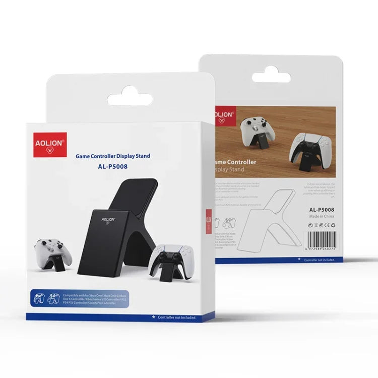 2 قطع حاملة ألعاب متعددة الوظائف من AOLION لحامل عرض وتخزين لجهاز PS5/Switch Pro/Xbox Series X، لجهاز PS5/Switch Pro/Xbox Series X